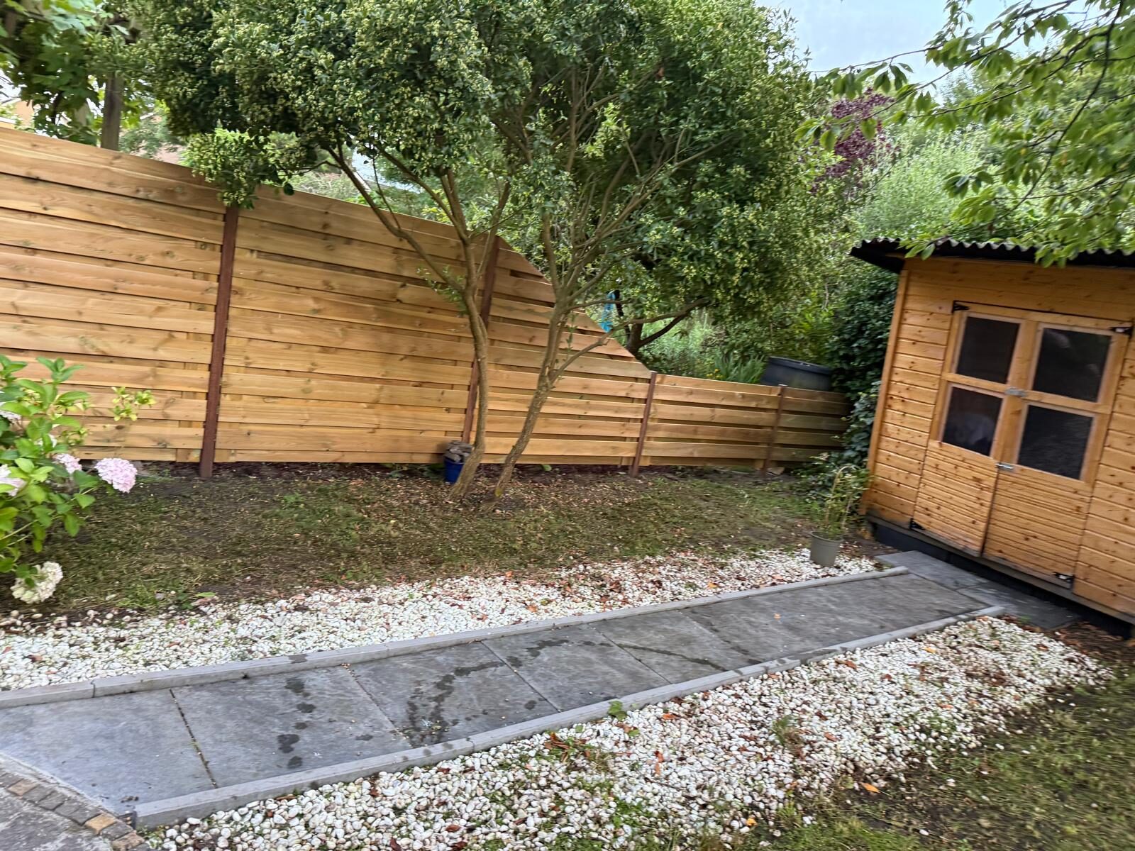 Jardin avec clôture, abri et allée, Nieuwegein et environs